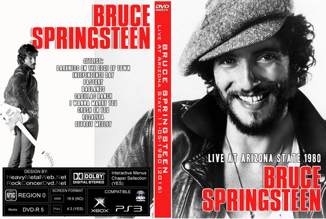 BRUCE SPRINGSTEEN - Live At Arizona State 1980 (2016).jpg